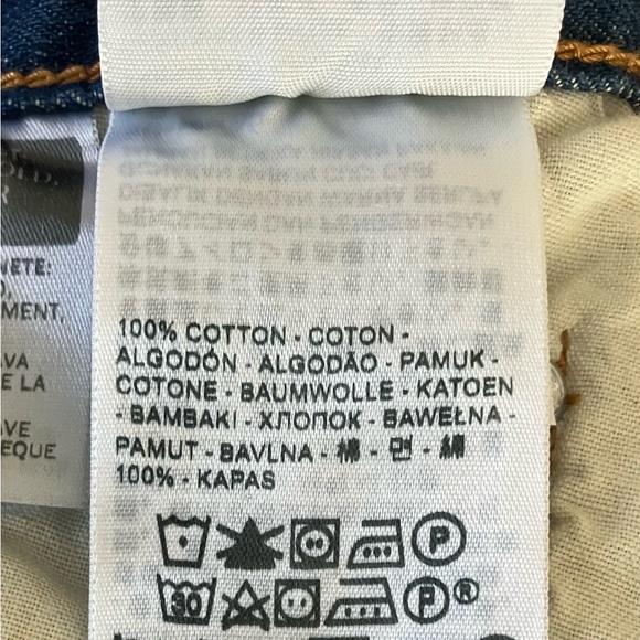 Levi’s 501, Rare Cream & Red Enamel Studded Straight Jeans - Picture 11 of 12